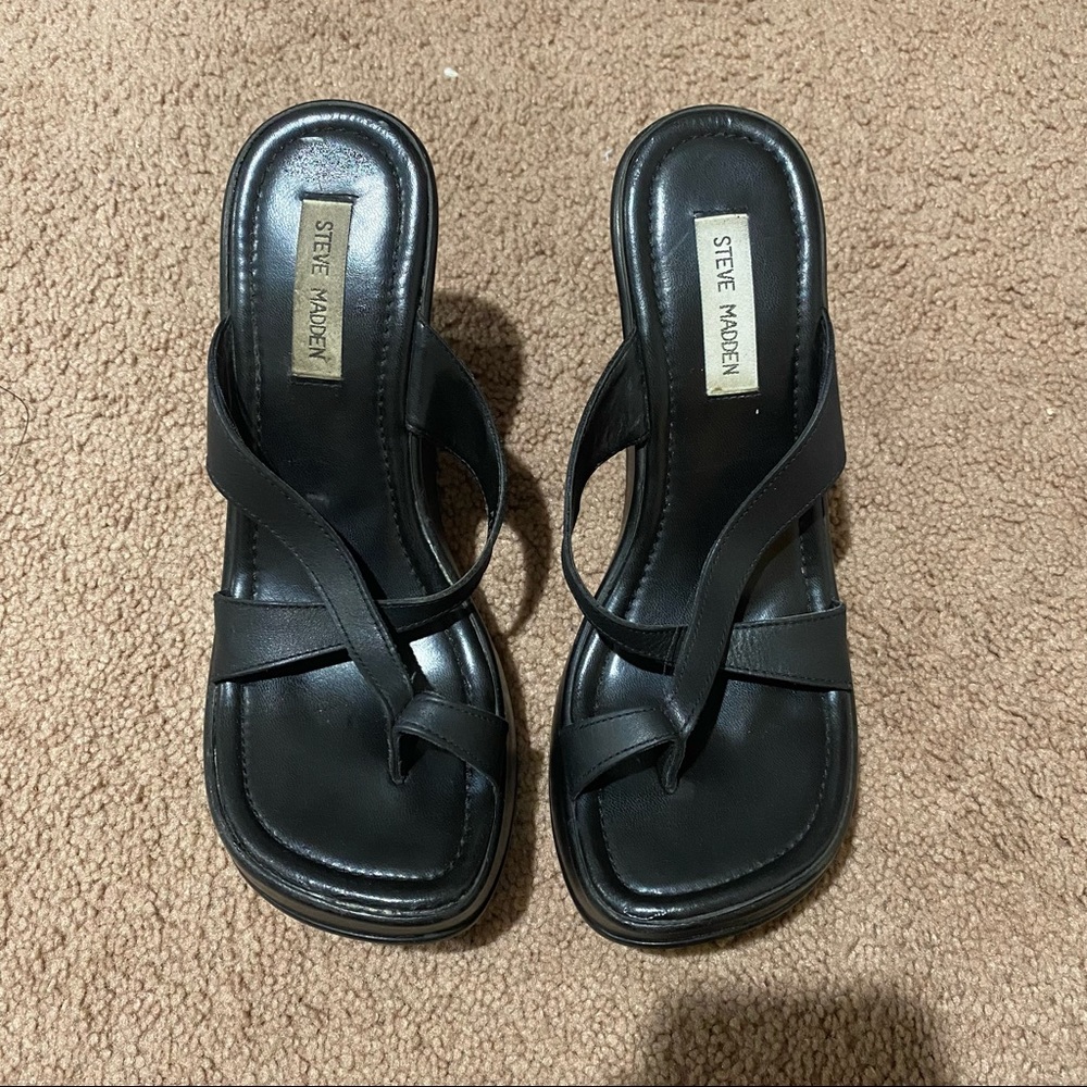 Vintage Steve Madden Platform Sandals